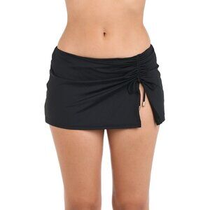 NWT Women's LA‎ BLANCA Island Goddess Adjustable Tunnel Bottom Black | Size 14